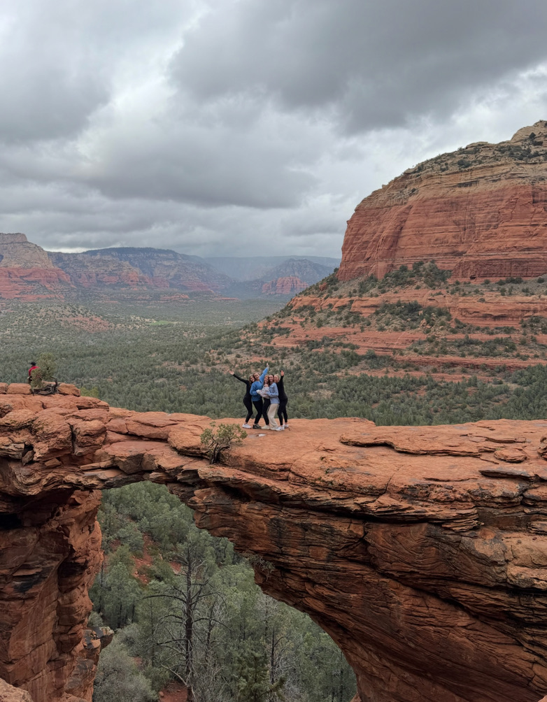 My friends and I in Arizona