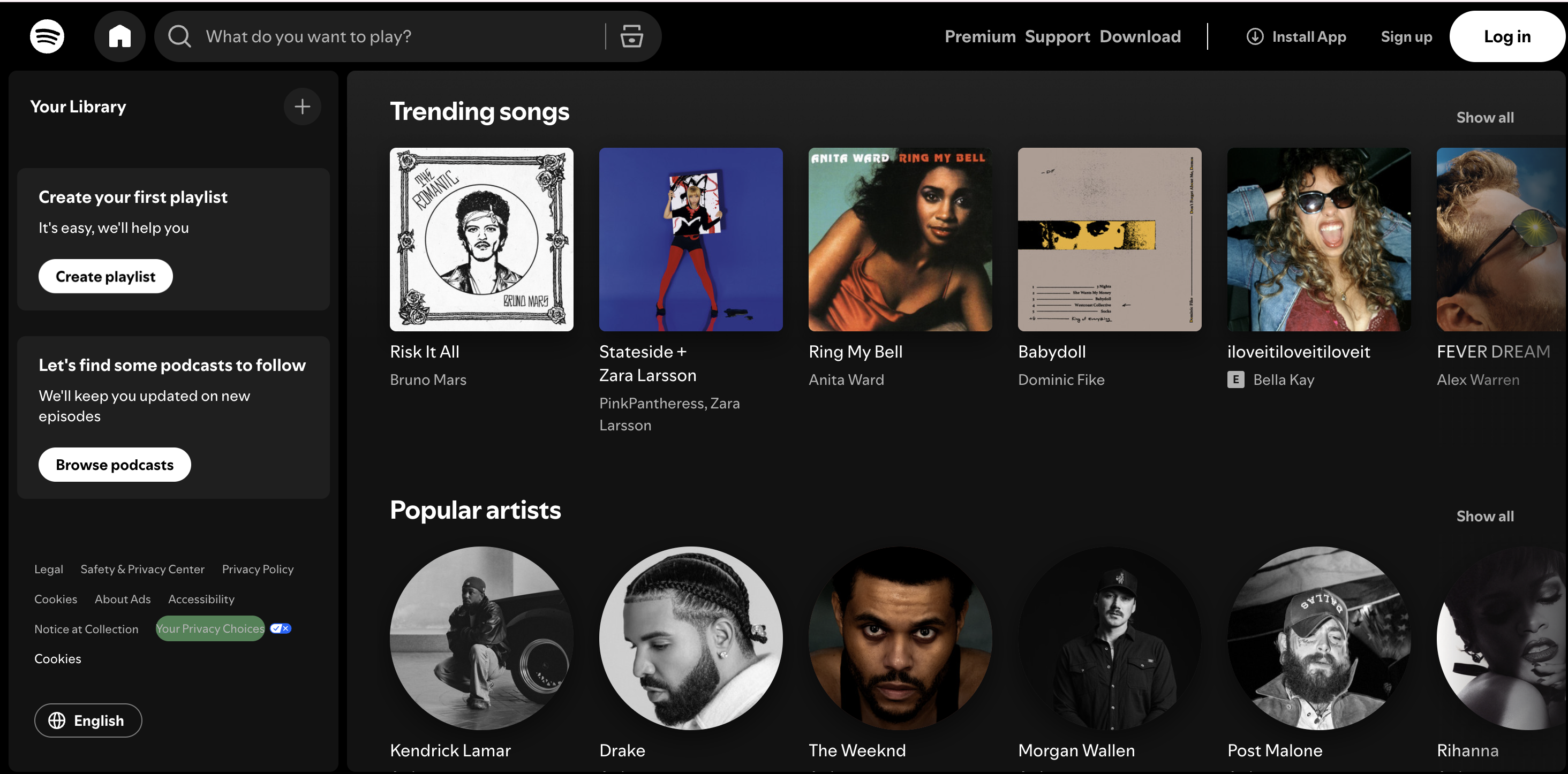 Hero image (Spotify homepage/banner)